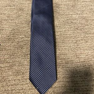 Hugo Boss Blue Pattern Tie